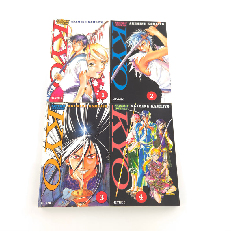 Samurai Deeper Manga Band 1 - 4 / Comics Heyne
