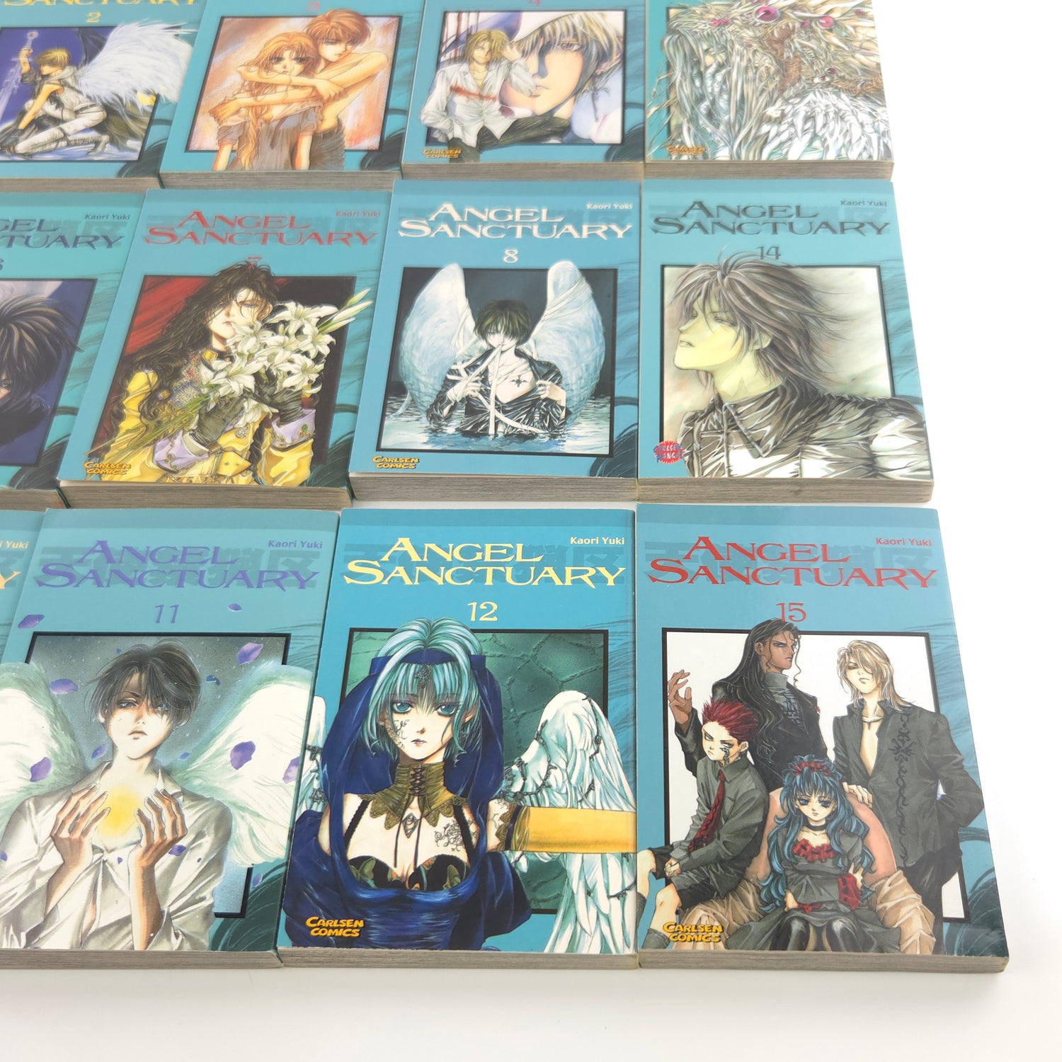 Angel Sanctuary Manga Band 1 - 15 (Kaori Yuki) - Carlsen Manga! Deutsche Ausgabe