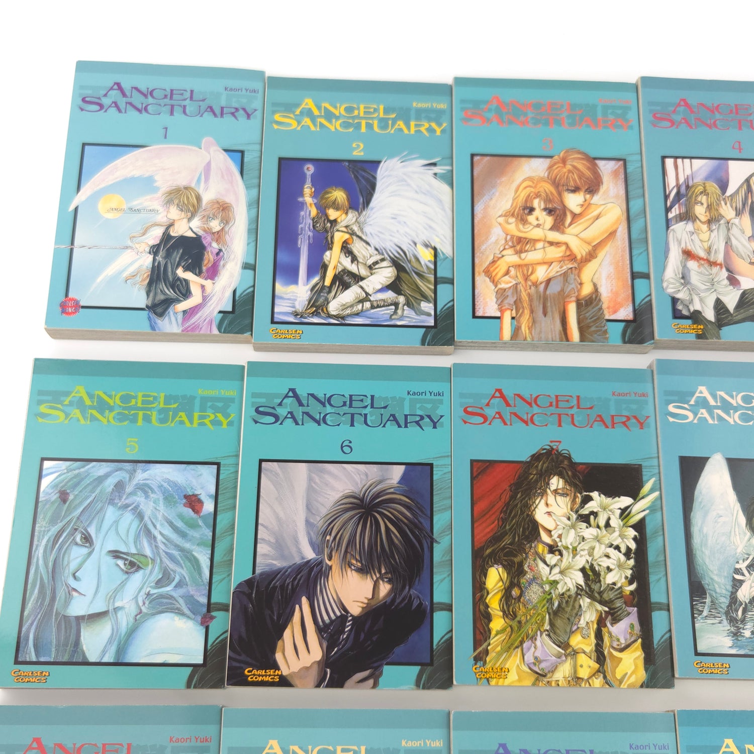 Angel Sanctuary Manga Band 1 - 15 (Kaori Yuki) - Carlsen Manga! Deutsche Ausgabe