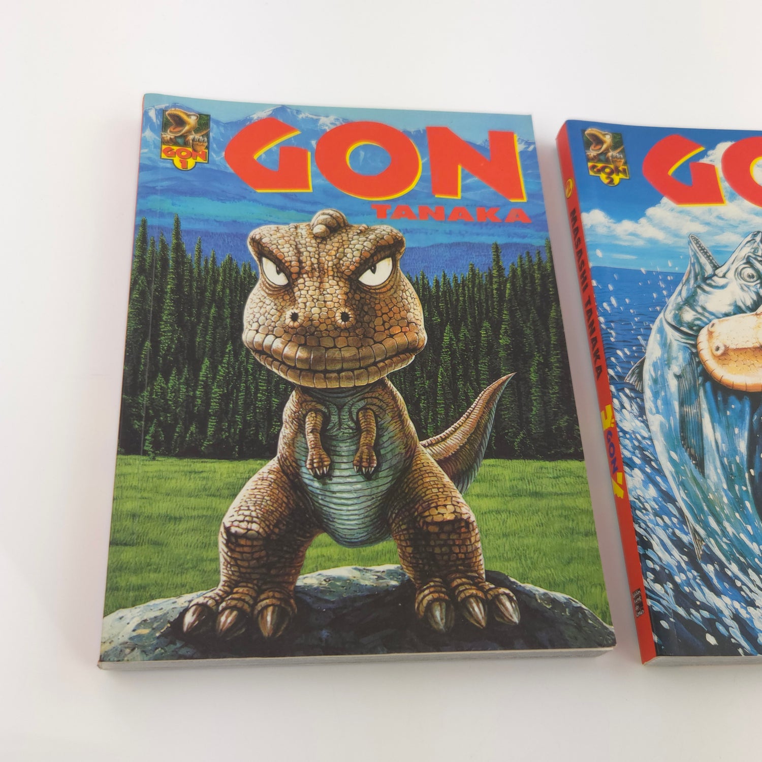 Gon Tanaka Manga Band 1 - 4 (Masashi Tanaka) - Deutsche Ausgabe