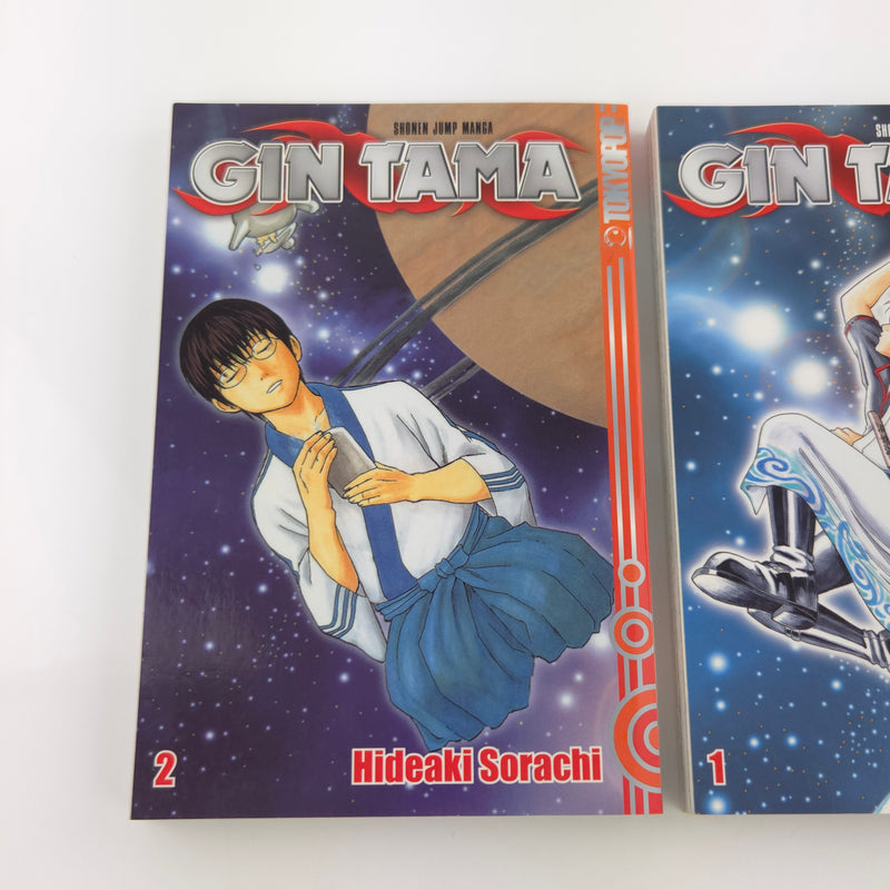 Shonen Jump Manga Gin Tama Band 1 & 2 (Hideaki Sorachi) - deutsche Ausgabe