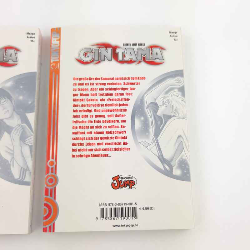 Shonen Jump Manga Gin Tama Band 1 & 2 (Hideaki Sorachi) - deutsche Ausgabe