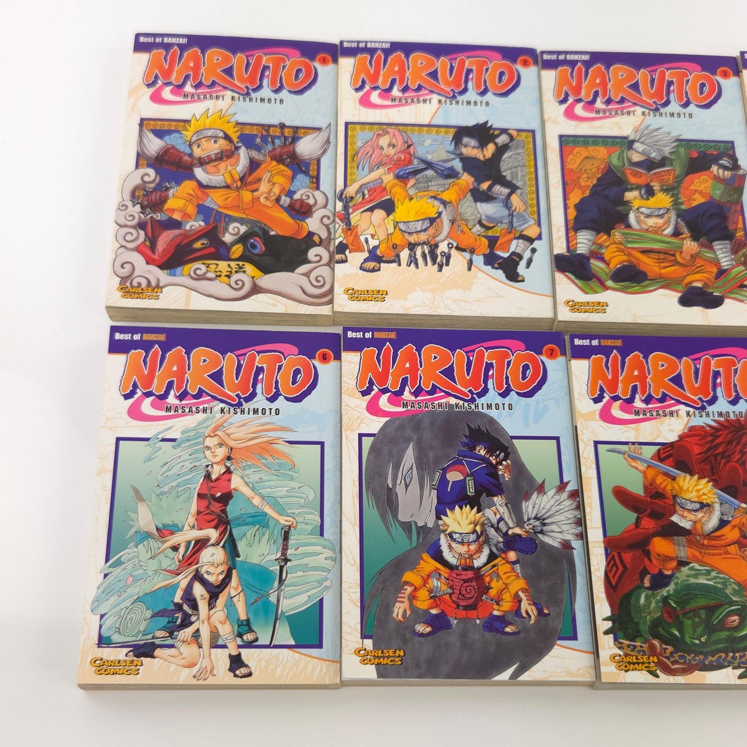 Naruto (Masashi Kishimoto) Band 1 - 10 & 18 - 26 - deutsche Ausgabe
