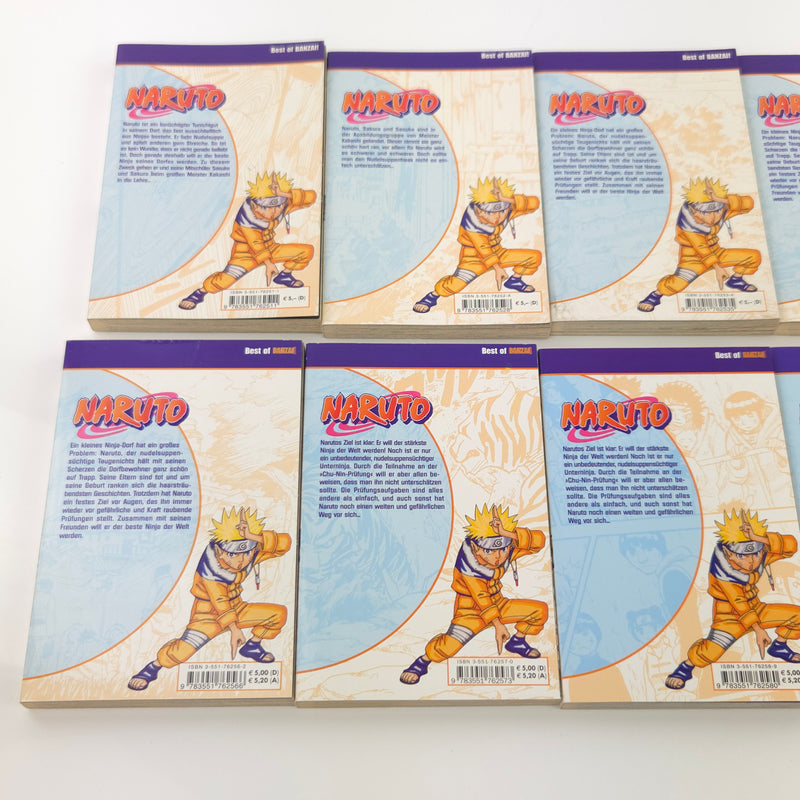 Naruto (Masashi Kishimoto) Band 1 - 10 & 18 - 26 - deutsche Ausgabe