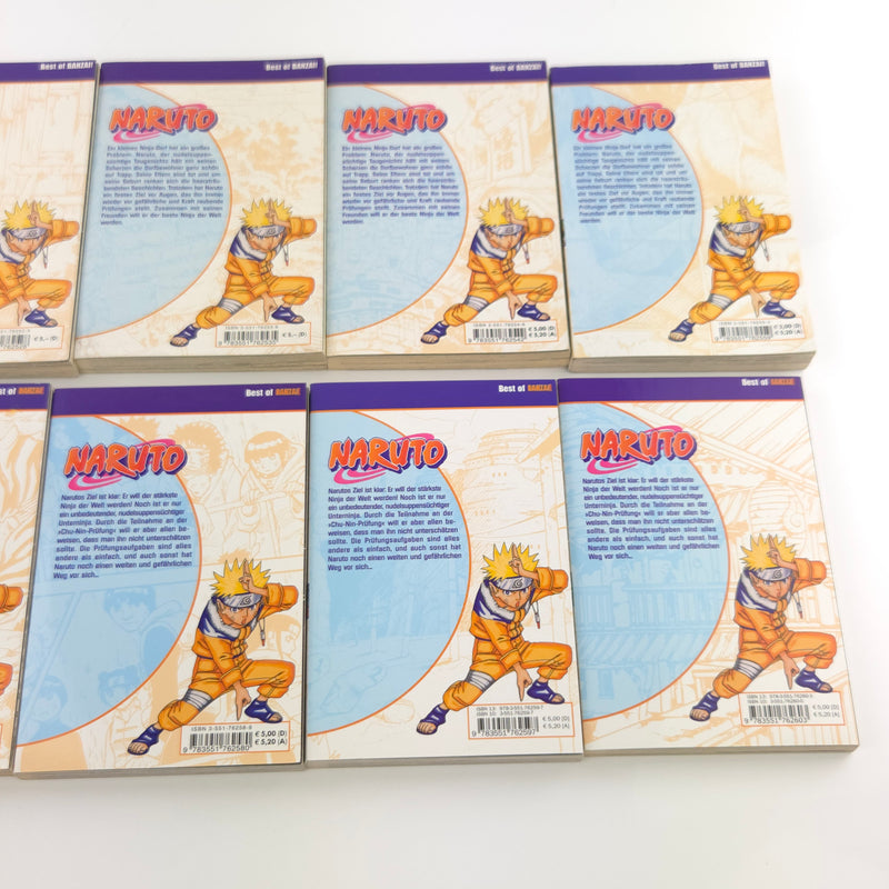 Naruto (Masashi Kishimoto) Band 1 - 10 & 18 - 26 - deutsche Ausgabe
