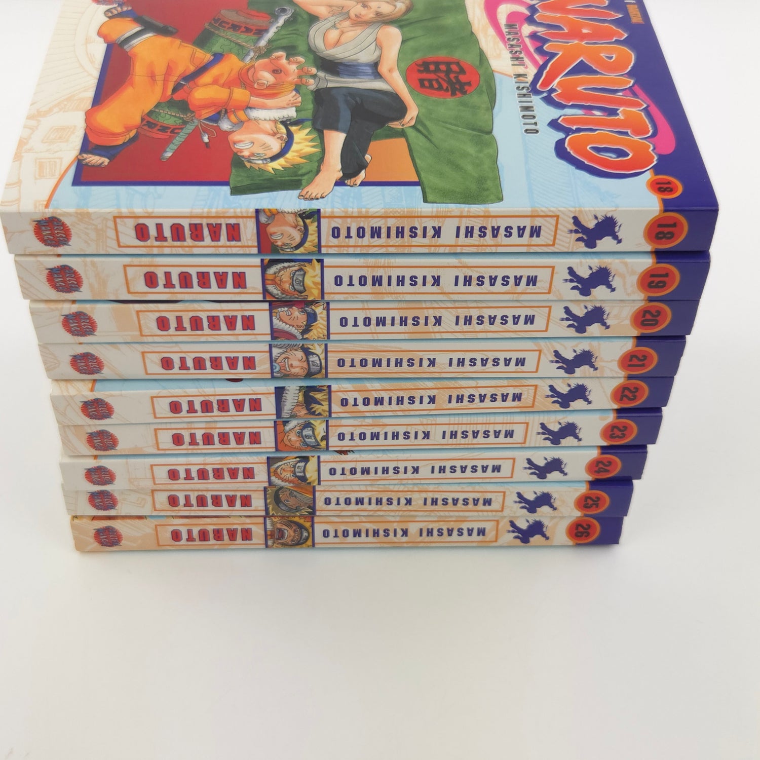 Naruto (Masashi Kishimoto) Band 1 - 10 & 18 - 26 - deutsche Ausgabe