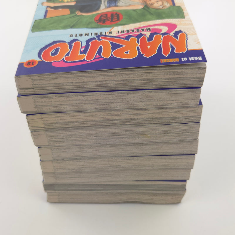 Naruto (Masashi Kishimoto) Band 1 - 10 & 18 - 26 - deutsche Ausgabe