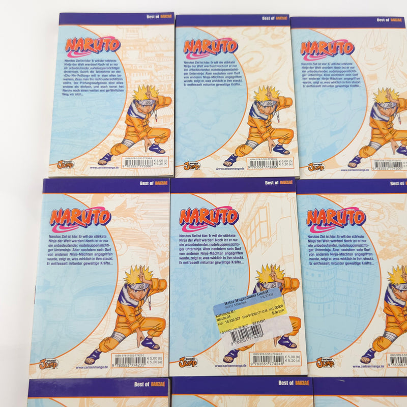 Naruto (Masashi Kishimoto) Band 1 - 10 & 18 - 26 - deutsche Ausgabe