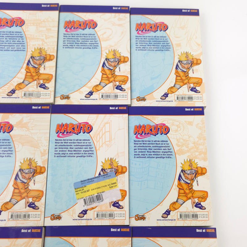 Naruto (Masashi Kishimoto) Band 1 - 10 & 18 - 26 - deutsche Ausgabe