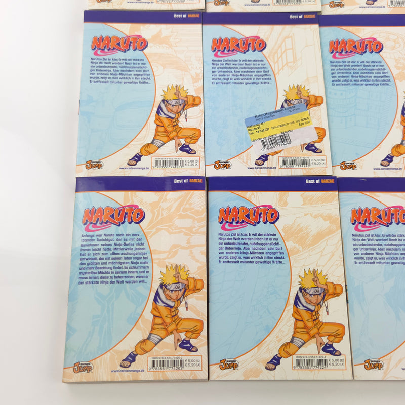 Naruto (Masashi Kishimoto) Band 1 - 10 & 18 - 26 - deutsche Ausgabe