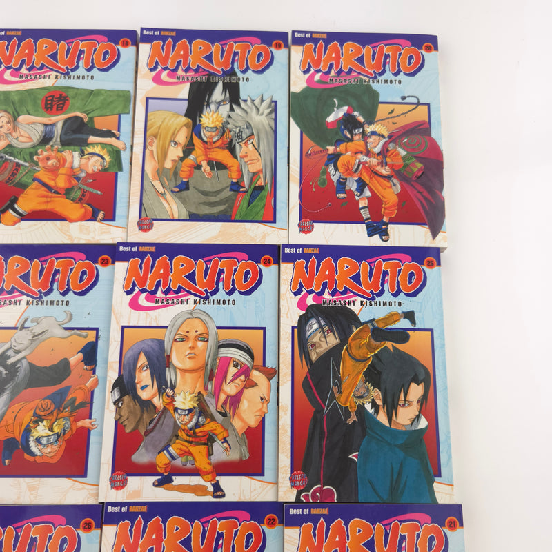 Naruto (Masashi Kishimoto) Band 1 - 10 & 18 - 26 - deutsche Ausgabe