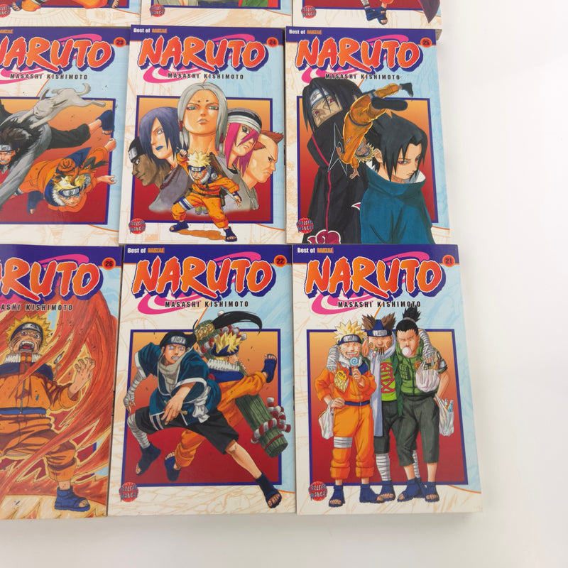 Naruto (Masashi Kishimoto) Band 1 - 10 & 18 - 26 - deutsche Ausgabe