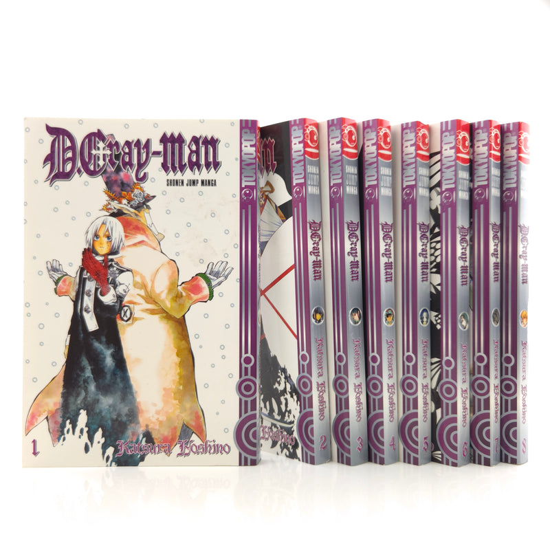 D. Gray-Man Manga Band 1 - 8 (Katsura Hoshino) / deutsche Ausgabe