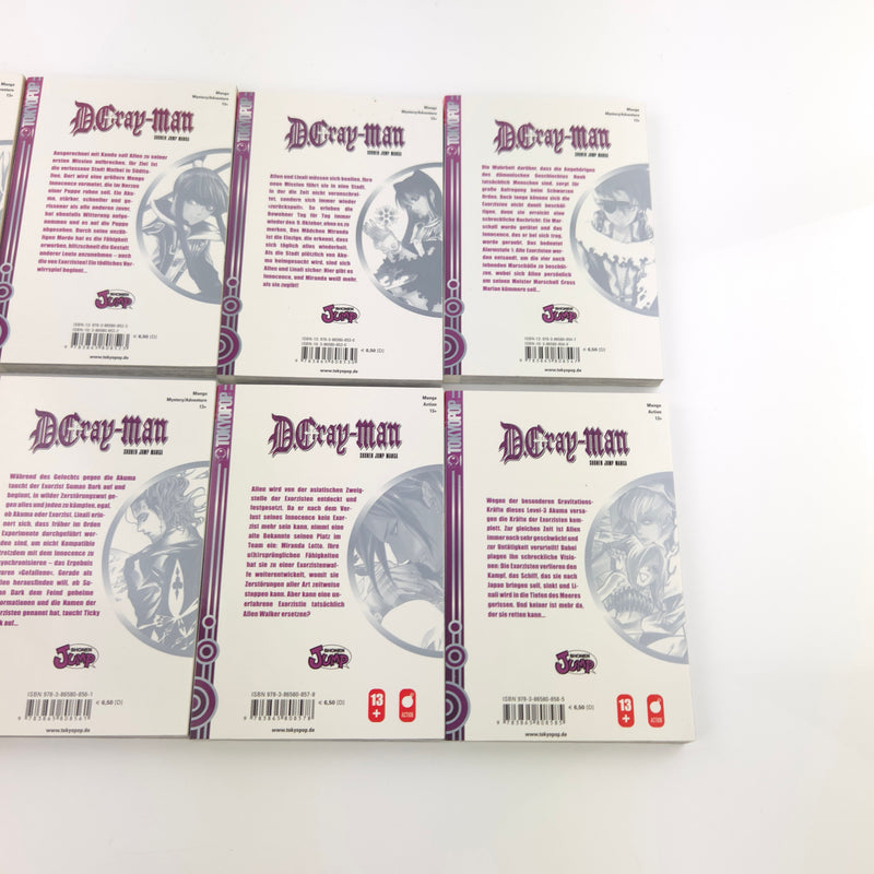 D. Gray-Man Manga Band 1 - 8 (Katsura Hoshino) / deutsche Ausgabe