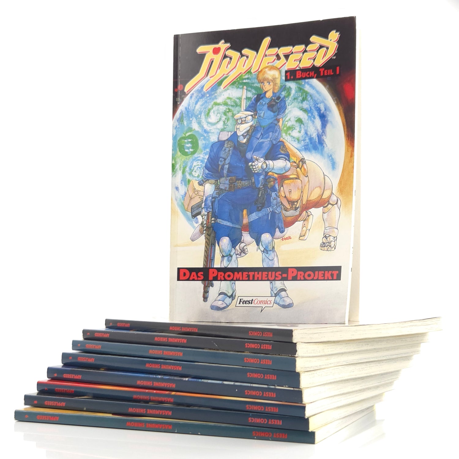 Appleseed Comic Band 1 - 9 / deutsche Ausgabe Feest Comics