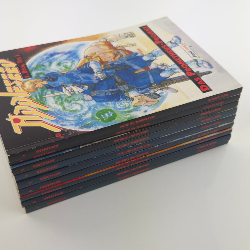 Appleseed Comic Band 1 - 9 / deutsche Ausgabe Feest Comics