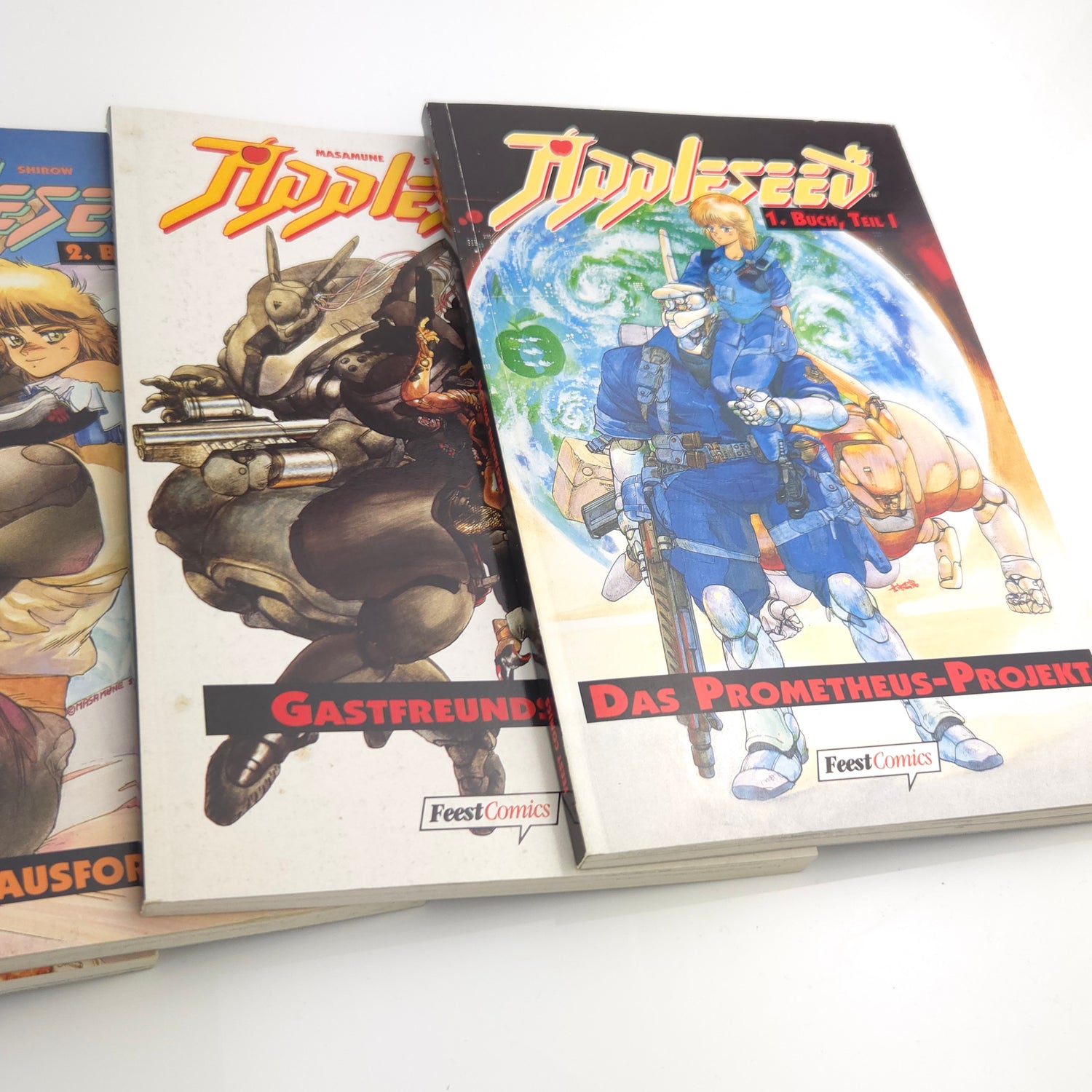 Appleseed Comic Band 1 - 9 / deutsche Ausgabe Feest Comics