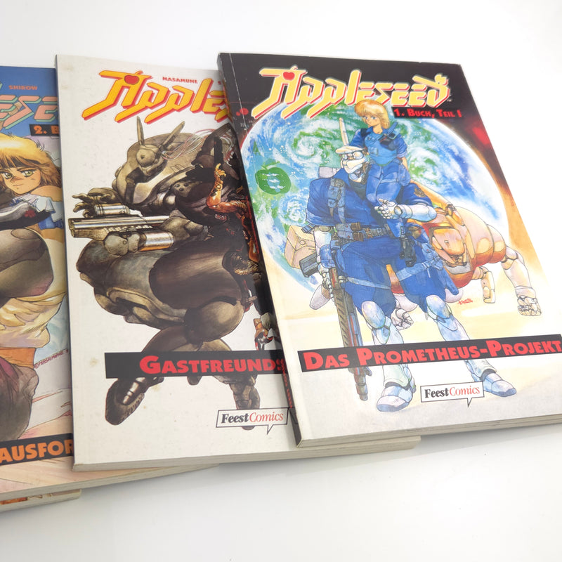Appleseed Comic Band 1 - 9 / deutsche Ausgabe Feest Comics