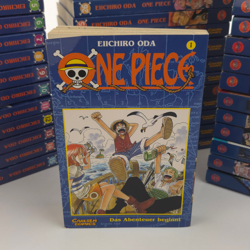 One Piece Manga Band 1 - 46 von Eiichiro Oda / Carlsen Comics