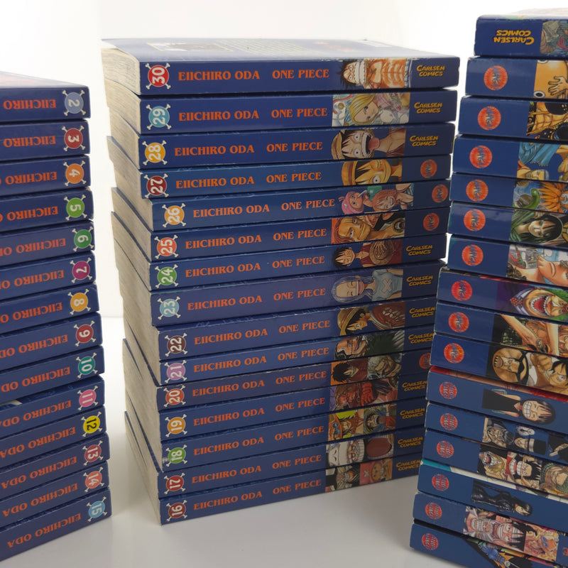 One Piece Manga Band 1 - 46 von Eiichiro Oda / Carlsen Comics