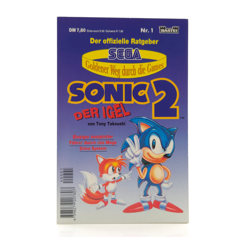 Der offizielle Ratgeber Sega Goldener Weg durch die Games Sonic 2 Der Igel