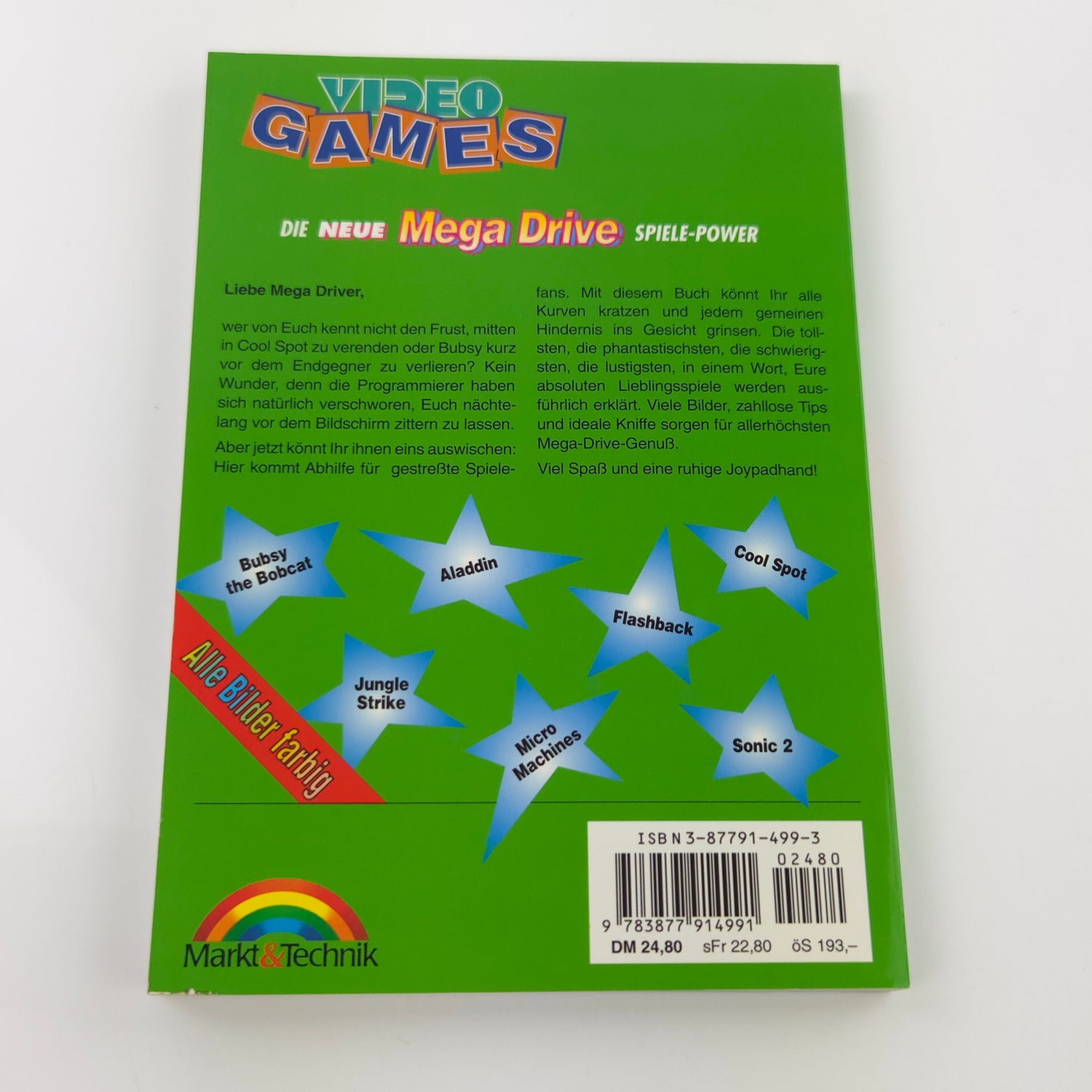 Markt & Technik Ratgeber : Die neue Mega Drive Spiele-Power - Lösungsbuch