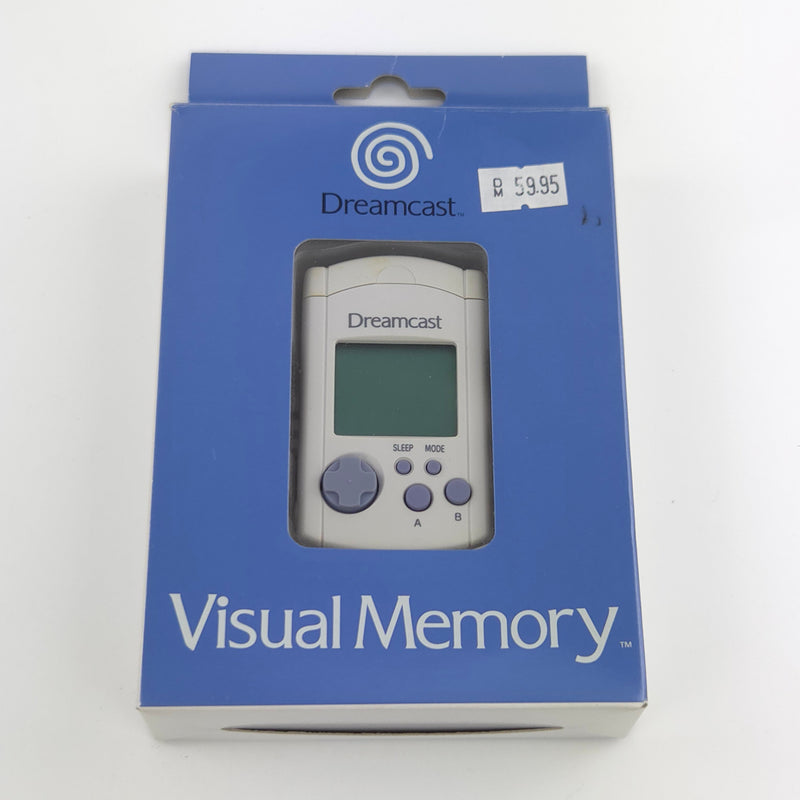 Sega Dreamcast Bundle : Original Controller HKT-7700 + Visual Memory in OVP DC