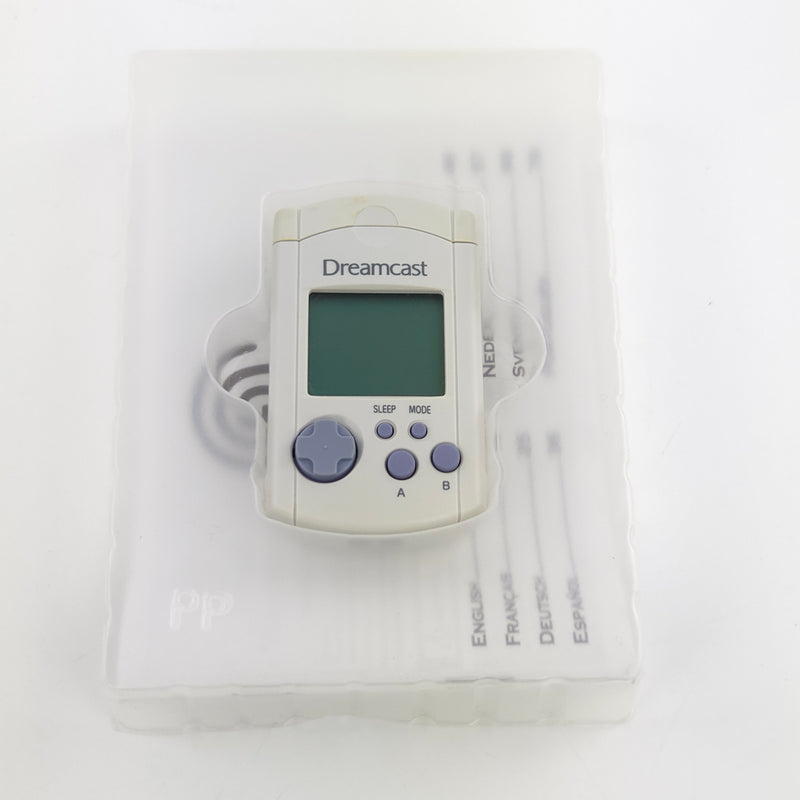 Sega Dreamcast Bundle : Original Controller HKT-7700 + Visual Memory in OVP DC