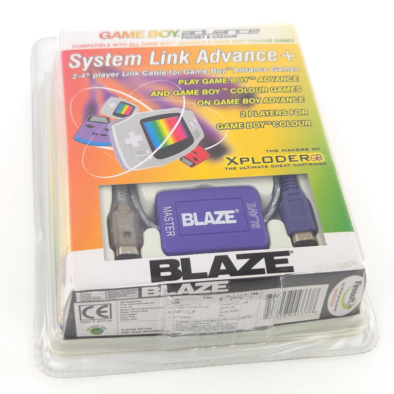 Nintendo Game Boy Color / Advance Zubehör : System Link Advance - NEU Blister