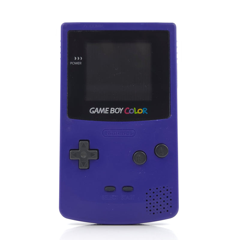 Nintendo Game Boy Color Konsole : Lila Purple CGB-001 / GBC Gameboy Handheld