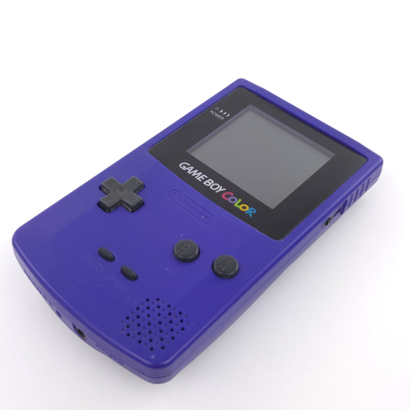 Nintendo Game Boy Color Konsole : Lila Purple CGB-001 / GBC Gameboy Handheld