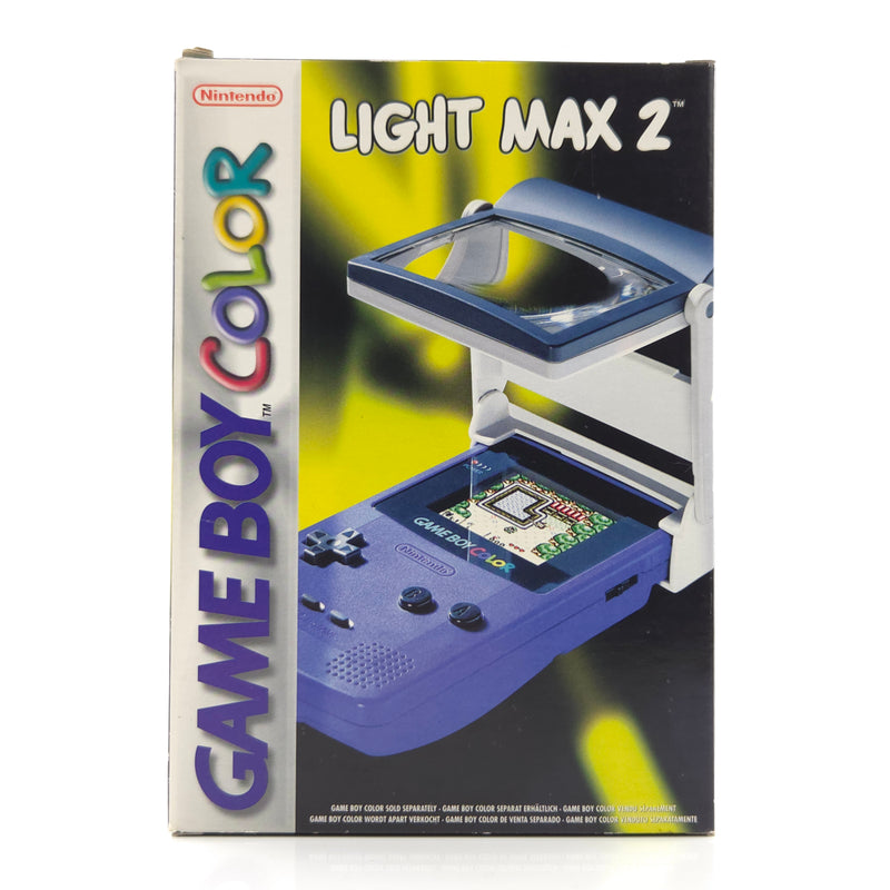 Nintendo Game Boy Color Zubehör :  Light Max 2 -GBC OVP Licht + Lupe