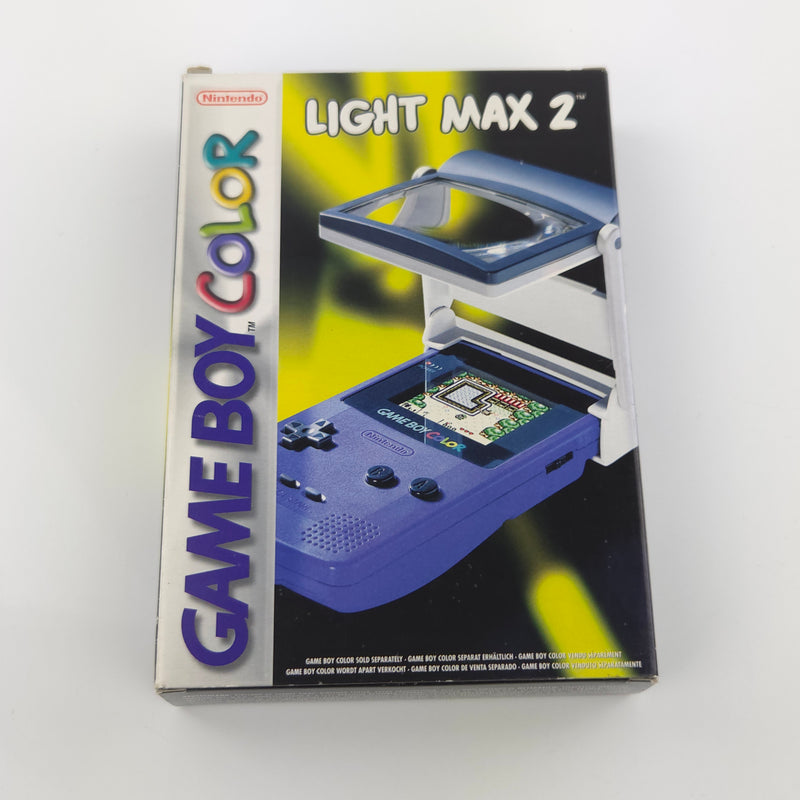 Nintendo Game Boy Color Zubehör :  Light Max 2 -GBC OVP Licht + Lupe