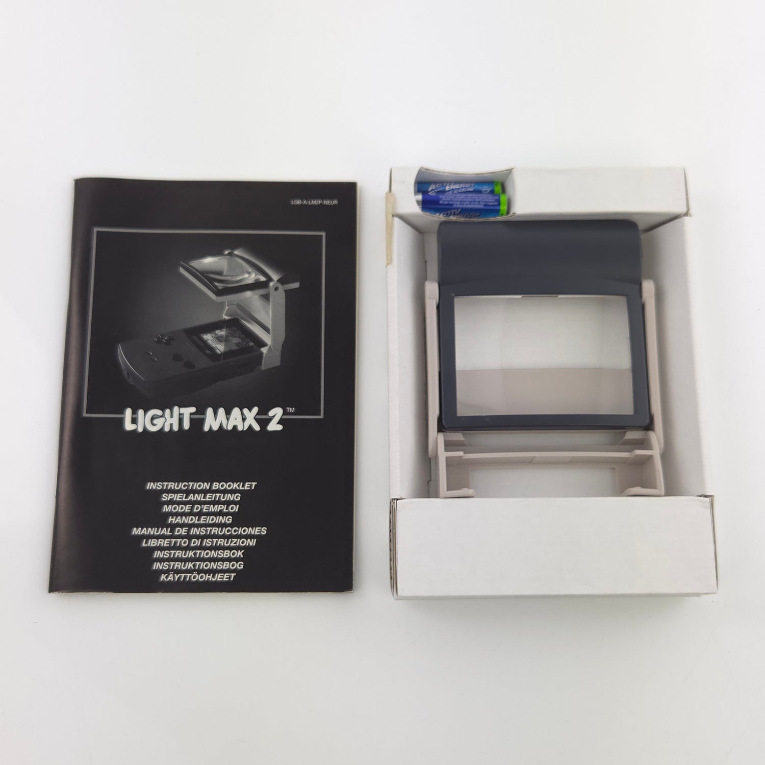 Nintendo Game Boy Color Zubehör :  Light Max 2 -GBC OVP Licht + Lupe
