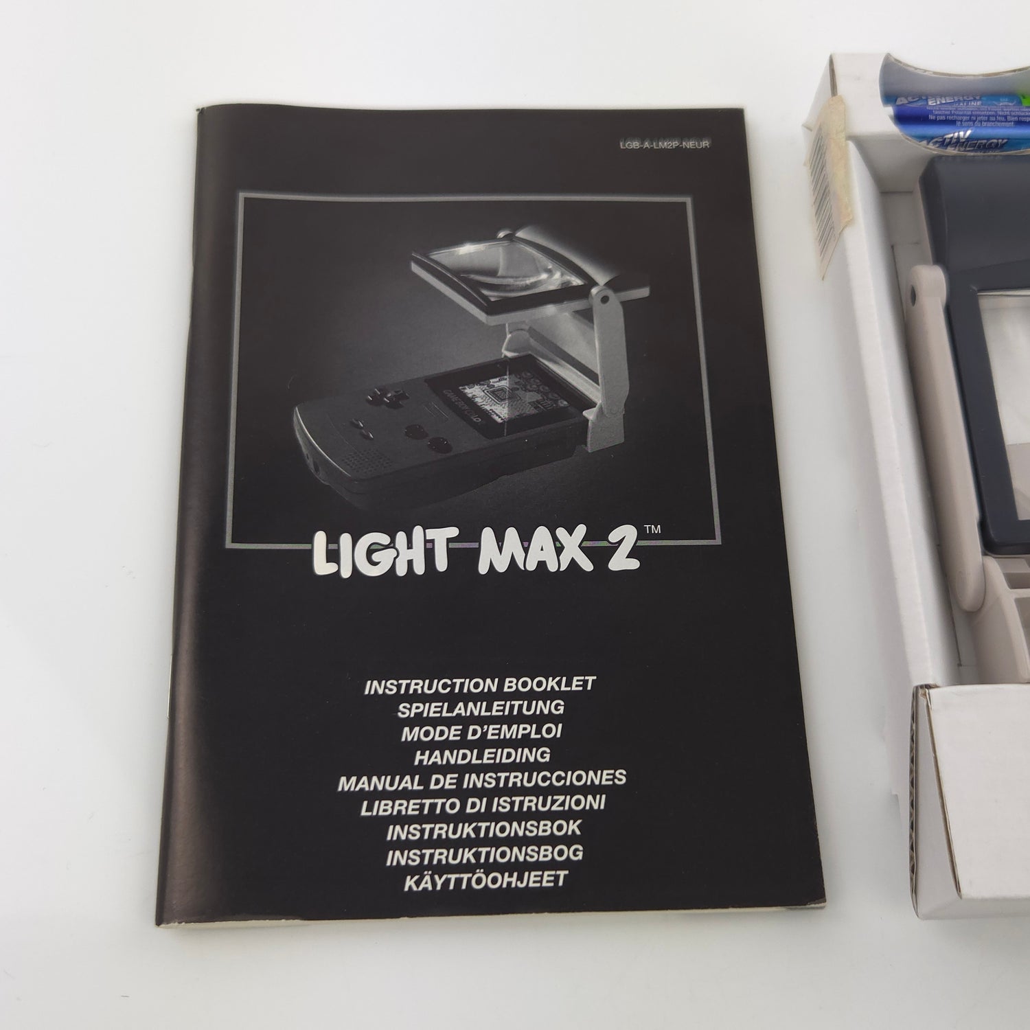 Nintendo Game Boy Color Zubehör :  Light Max 2 -GBC OVP Licht + Lupe