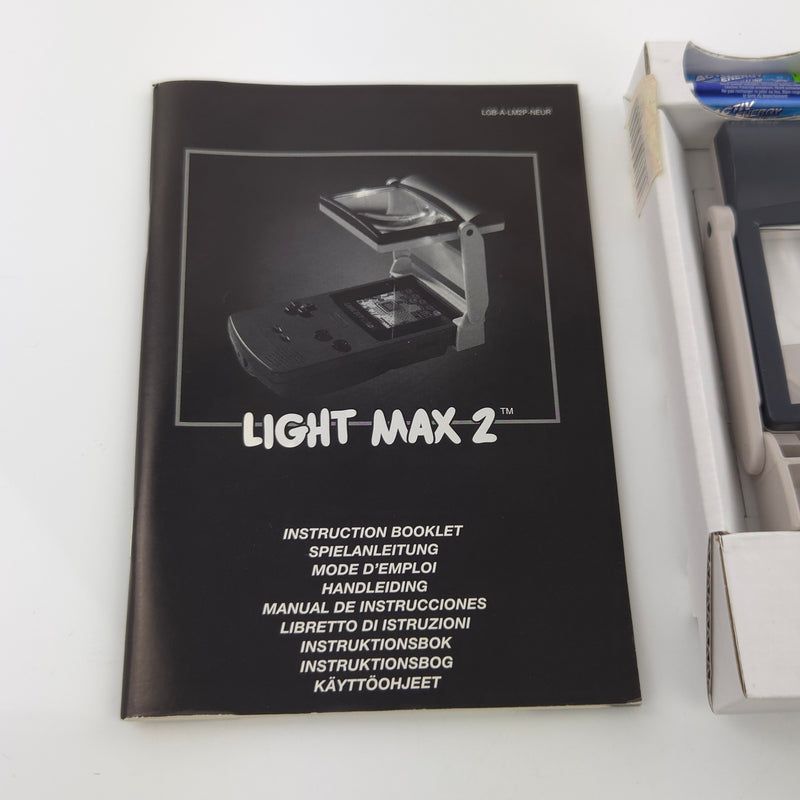 Nintendo Game Boy Color Zubehör :  Light Max 2 -GBC OVP Licht + Lupe