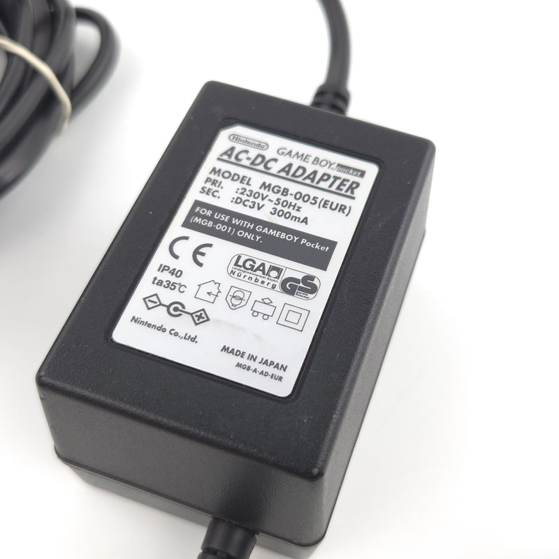 Nintendo Game Boy Color Zubehör : Original Gameboy Pocket AC-DC Adapter Kabel