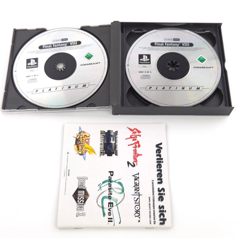 Playstation 1 Spiel : Final Fantasy VIII - CD Anleitung OVP / PS1 PSone FF8