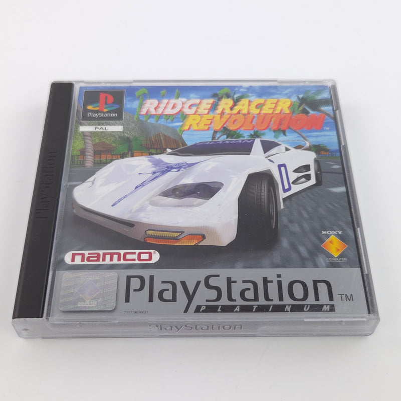 Playstation 1 Spiel : Ridge Racer Revolution - CD Anleitung OVP / PS1 PSone
