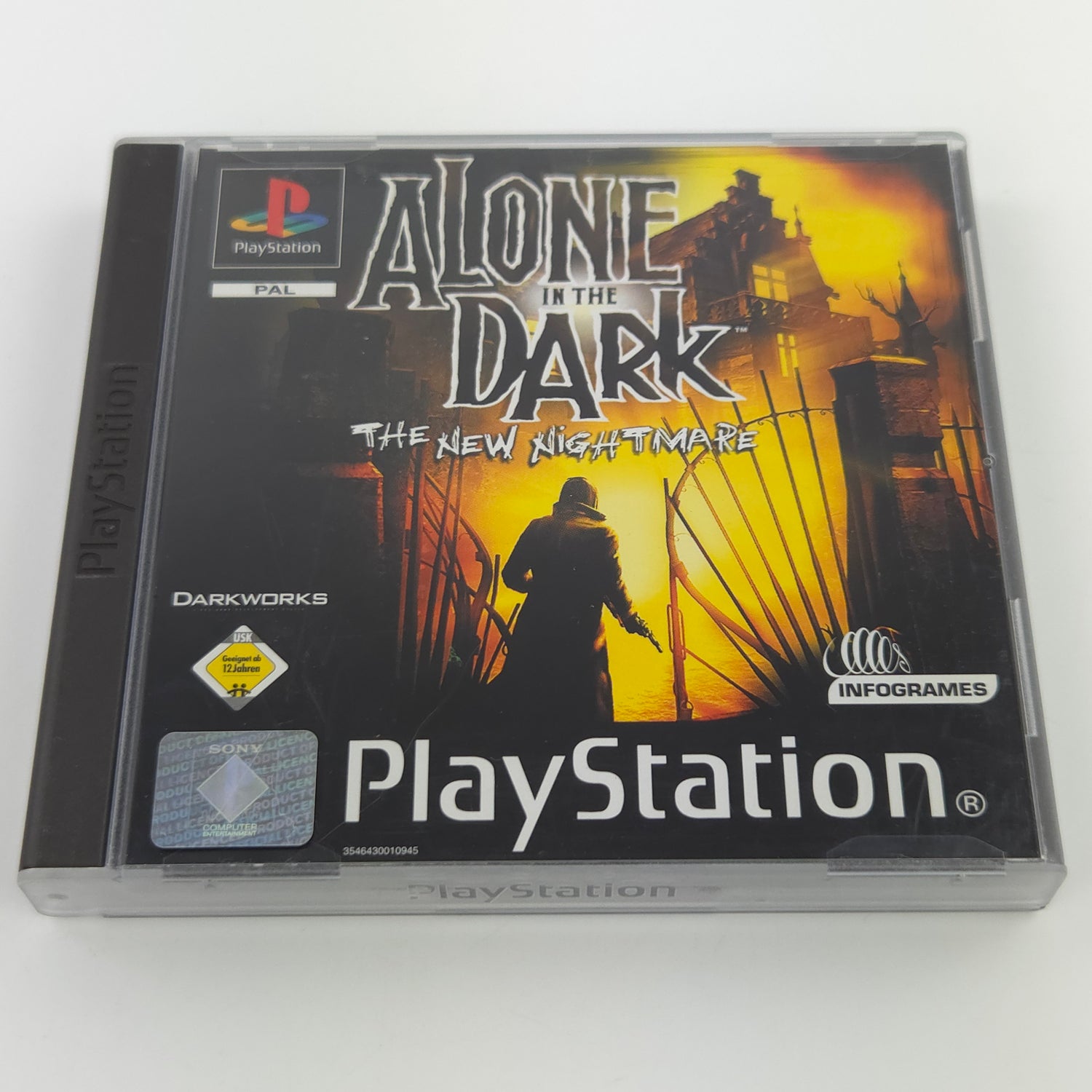 Playstation 1 Spiel : Alone in the Dark The New Nightmare - PS1 PSone OVP PAL