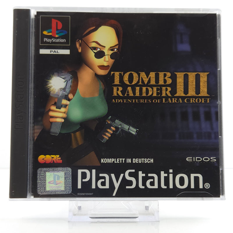 Playstation 1 Spiel : Tomb Raider III Adventures of Lara Croft - PS1  OVP PAL
