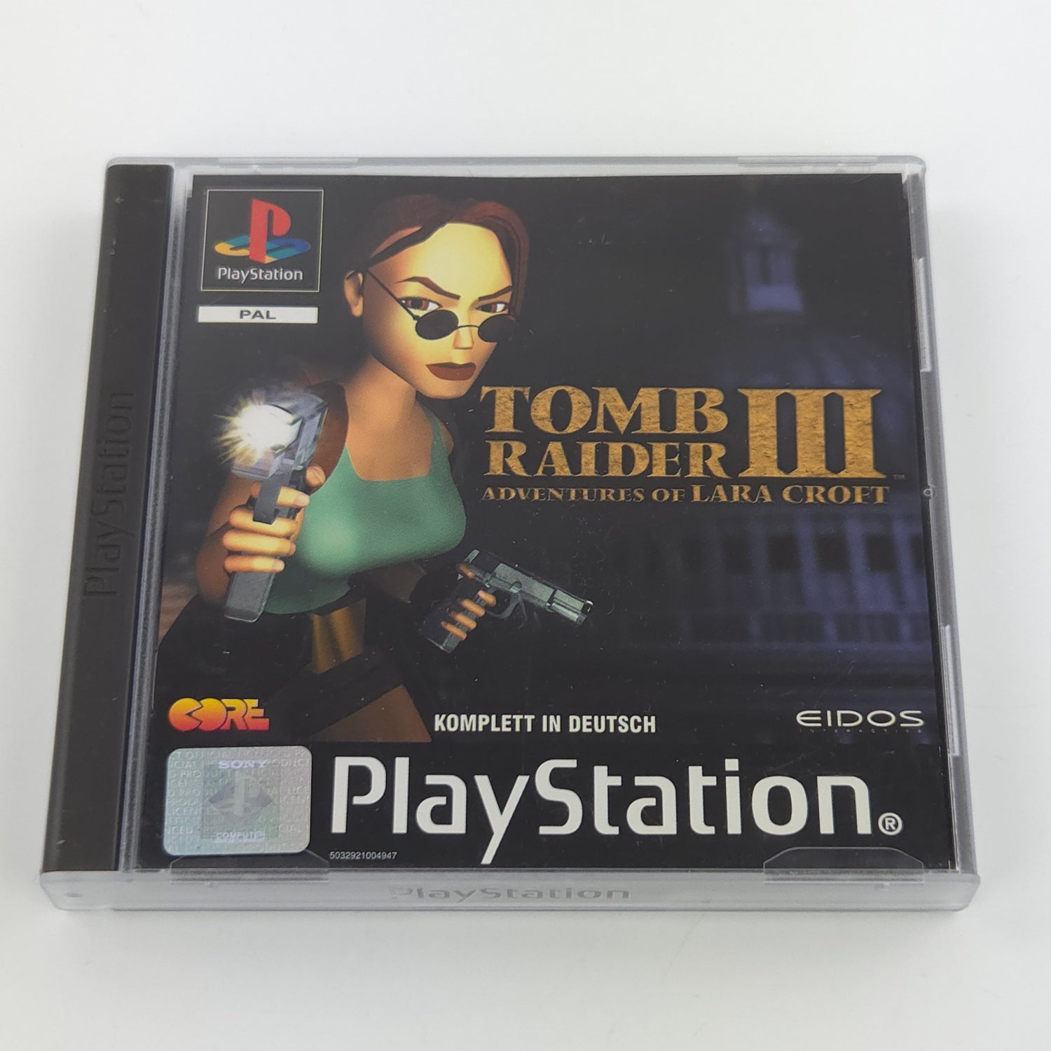 Playstation 1 Spiel : Tomb Raider III Adventures of Lara Croft - PS1  OVP PAL