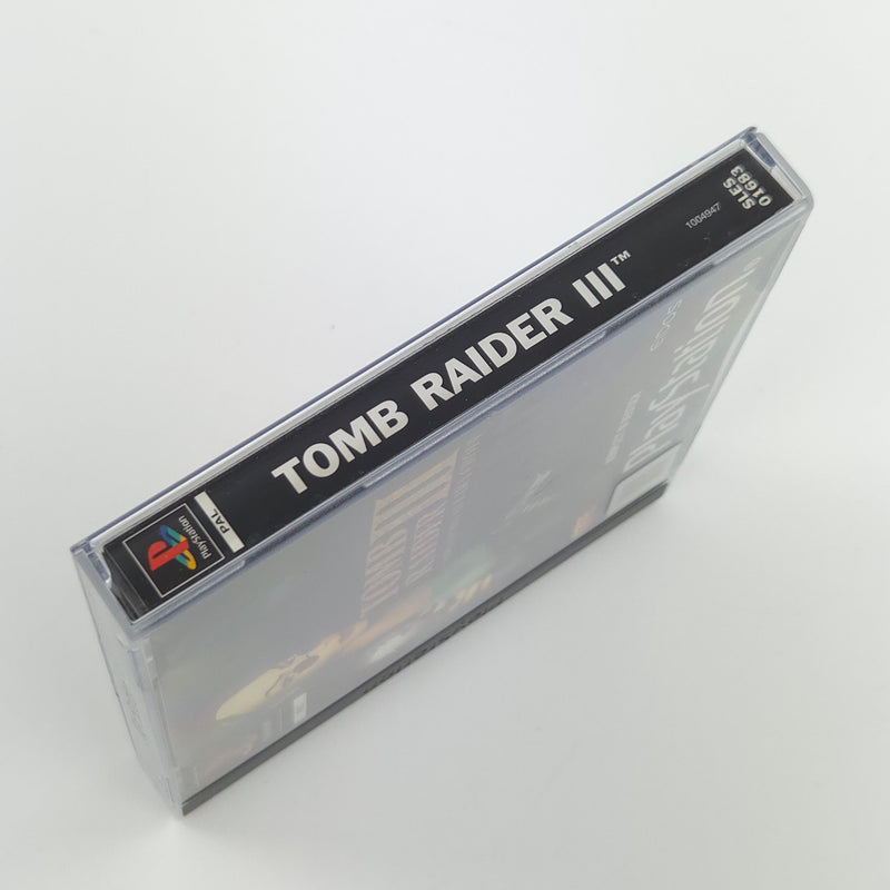 Playstation 1 Spiel : Tomb Raider III Adventures of Lara Croft - PS1  OVP PAL