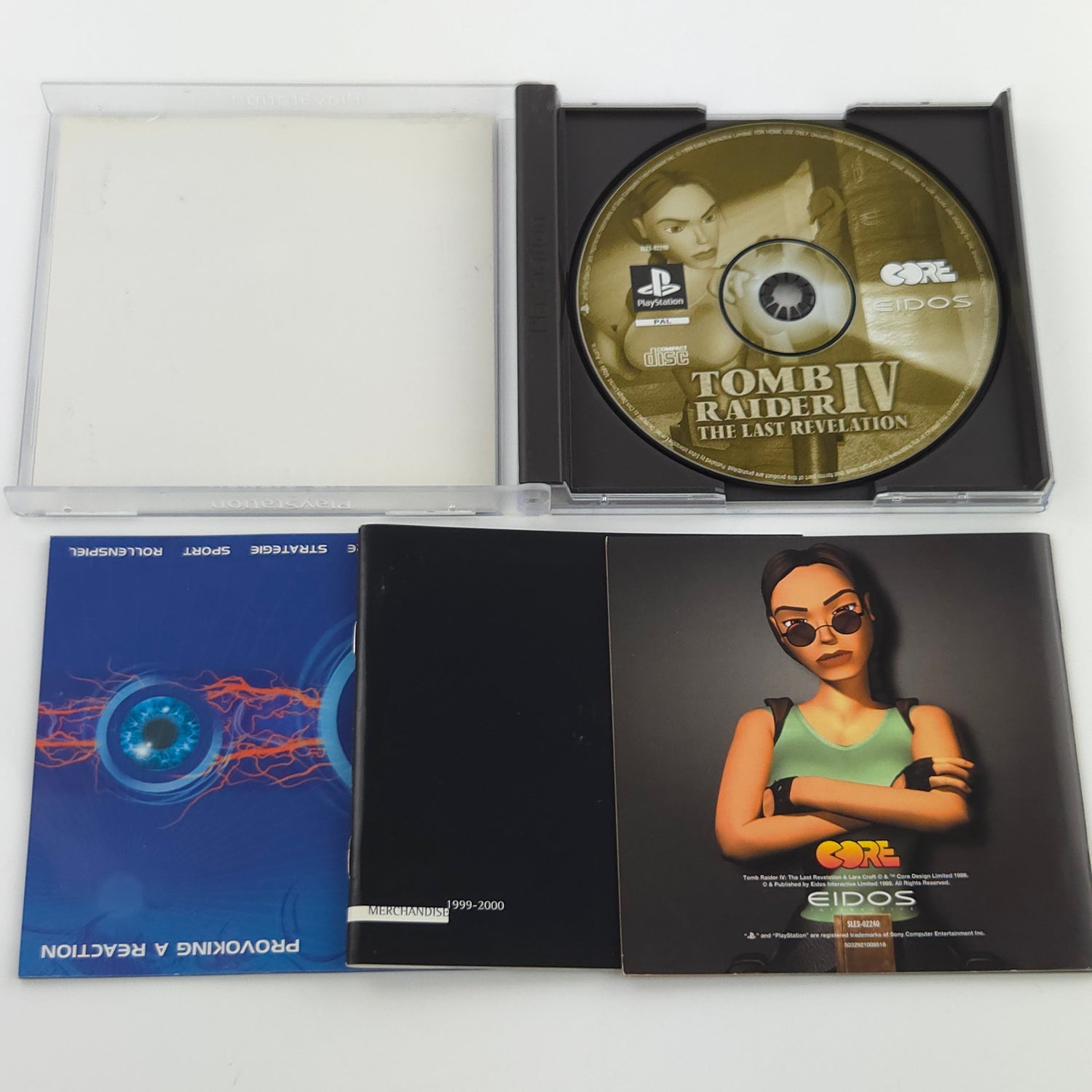 Playstation 1 Spiel : Tomb Raider IV The Last Revelation - PS1  OVP PAL