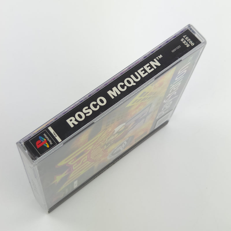 Playstation 1 Spiel : Rosco MCqueen - CD Anleitung OVP / Sony PS1 PSone