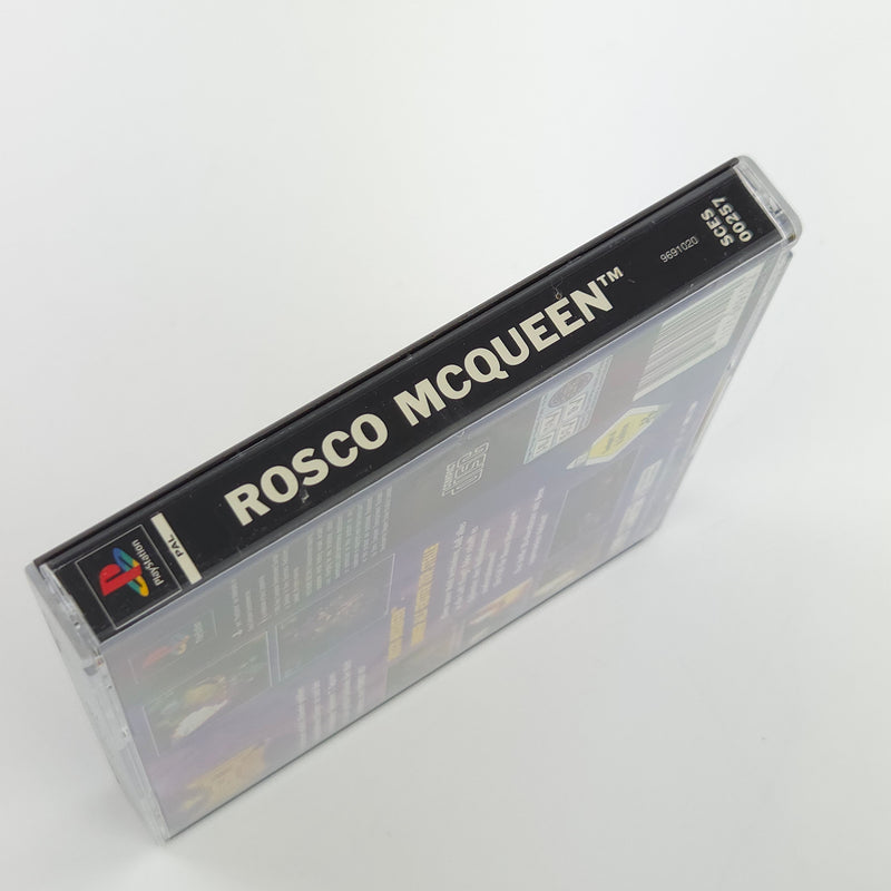Playstation 1 Spiel : Rosco MCqueen - CD Anleitung OVP / Sony PS1 PSone