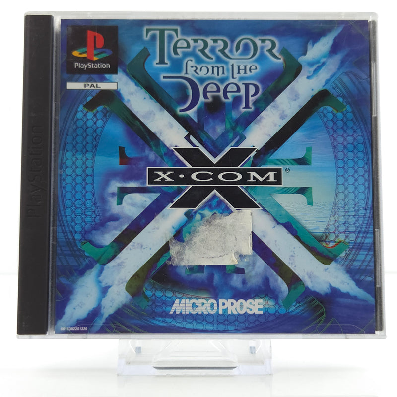 Playstation 1 Spiel : Terror from the Deep X-Com - Sony PS1 OVP PAL