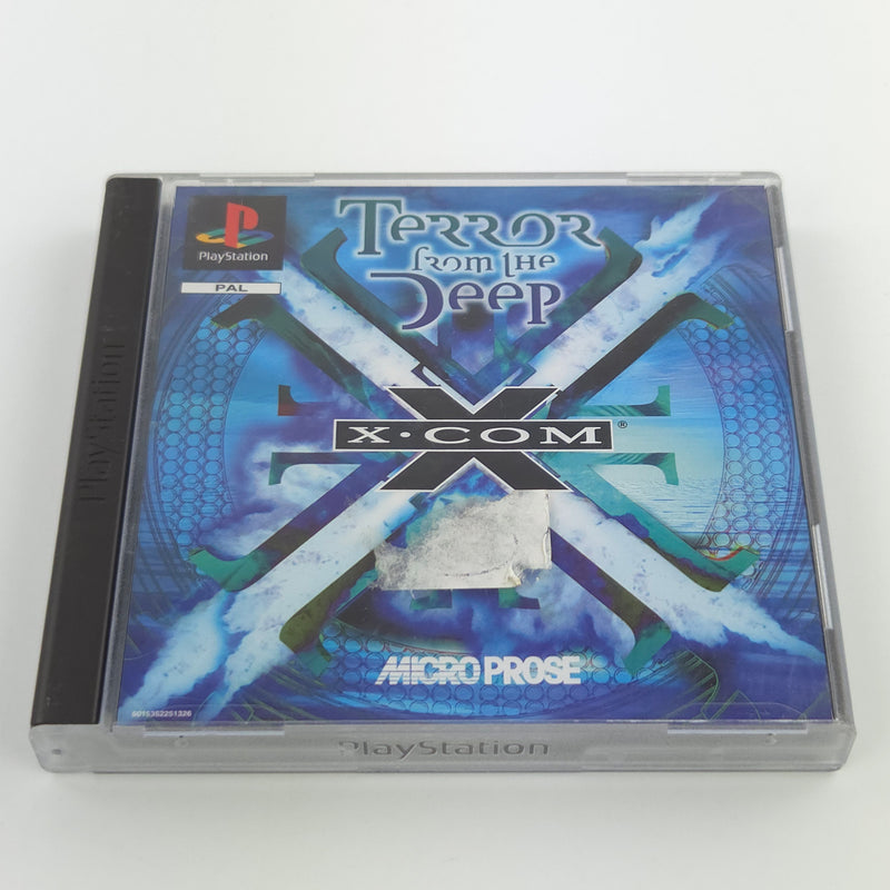 Playstation 1 Spiel : Terror from the Deep X-Com - Sony PS1 OVP PAL