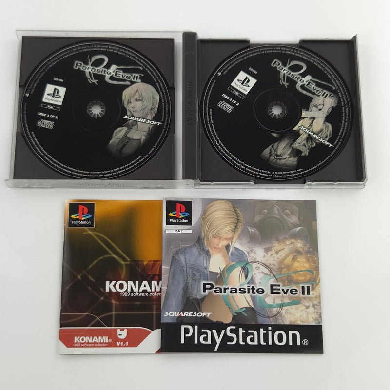 Playstation 1 Spiel : Parasite Eve II - CD Anleitung OVP / SONY PS1 PSone OVP
