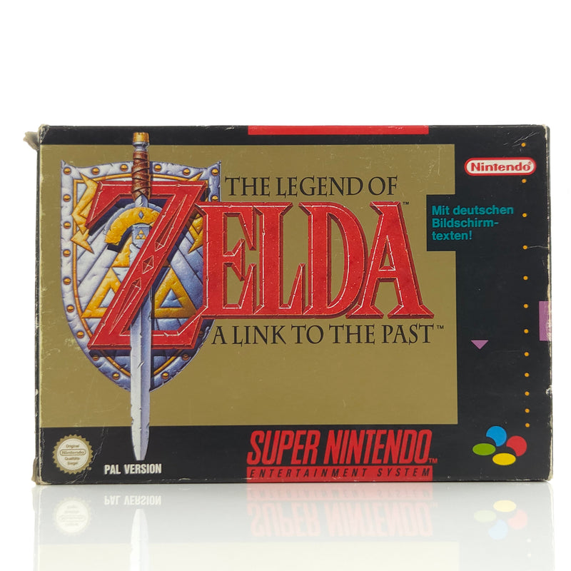 Super Nintendo Spiel : The Legend of Zelda  a link to the Past - SNES OVP PAL